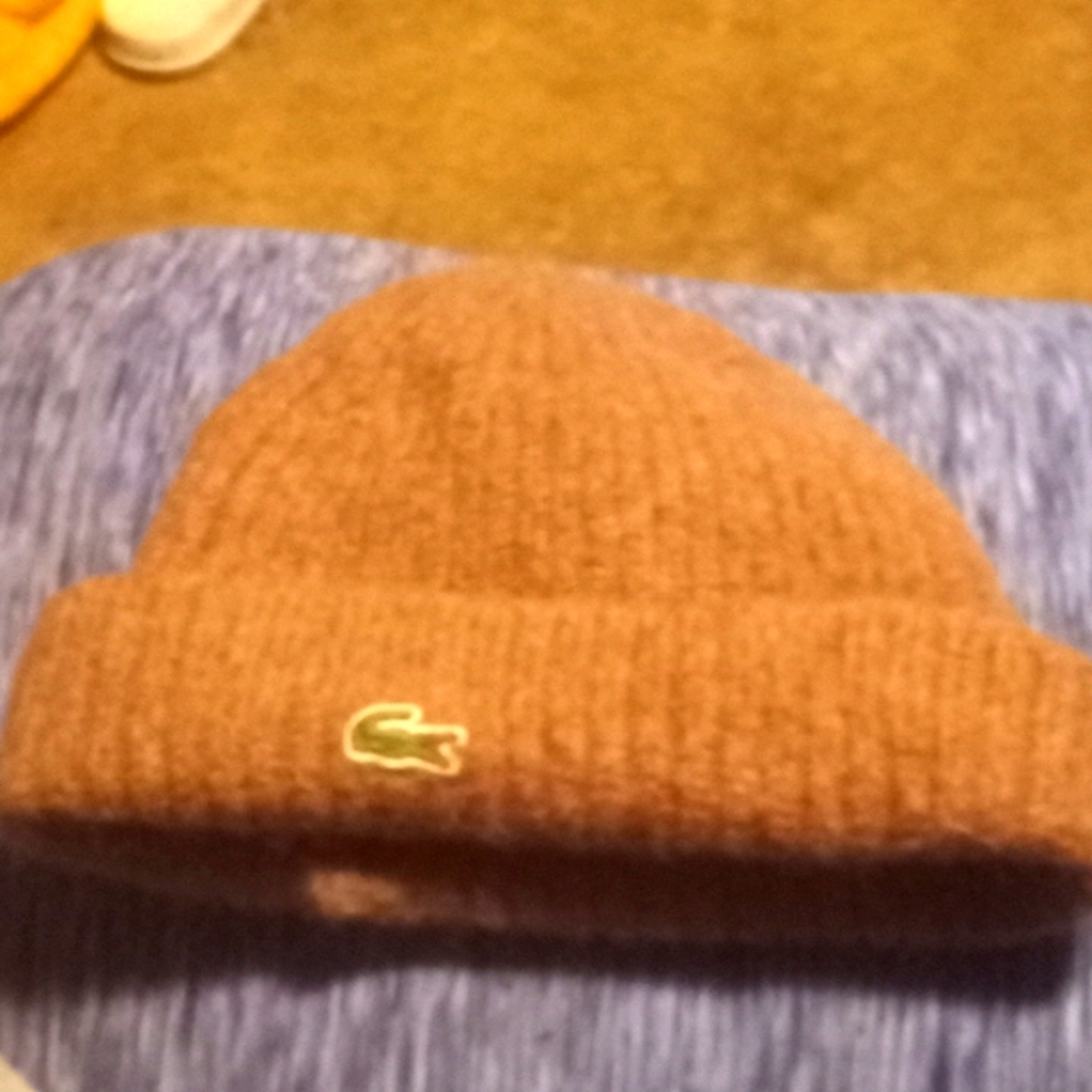 Wool Lacoste hat